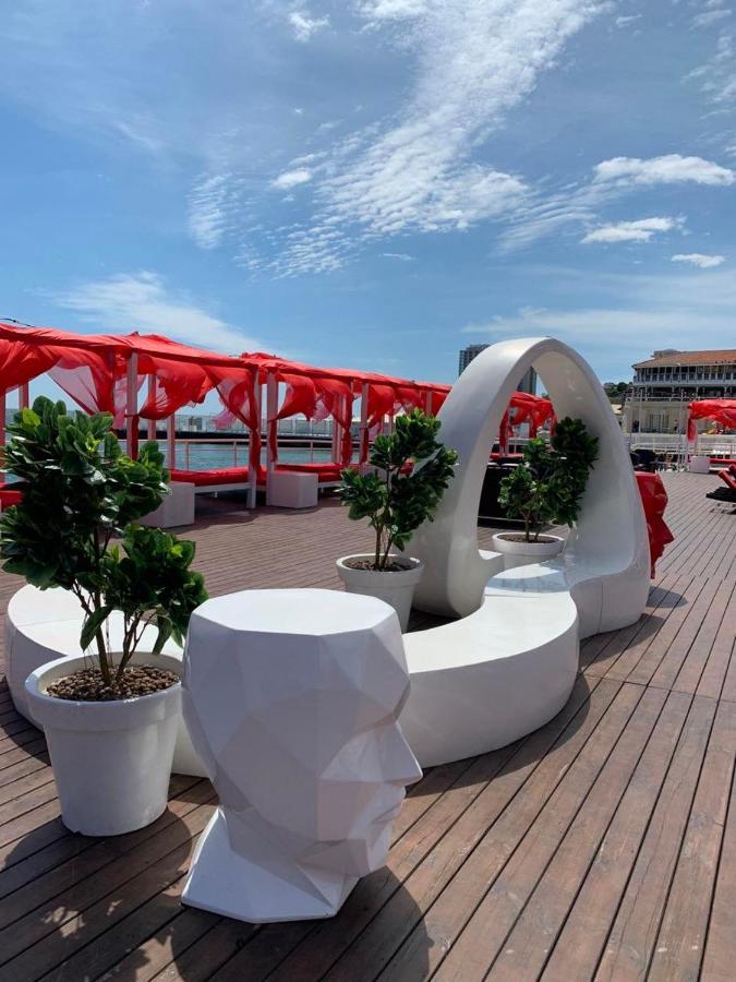 Beach Club Odessa Hotel Night Club Exterior foto